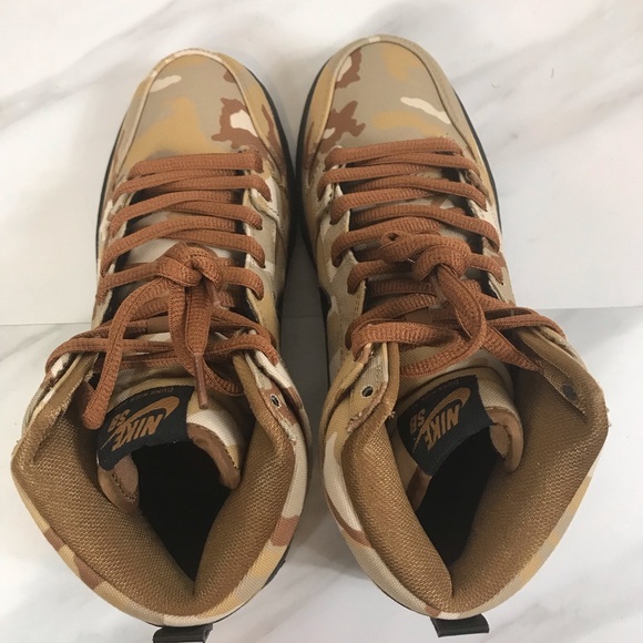 Nike SB Dunk High Camo NEW - Picture 6 of 8